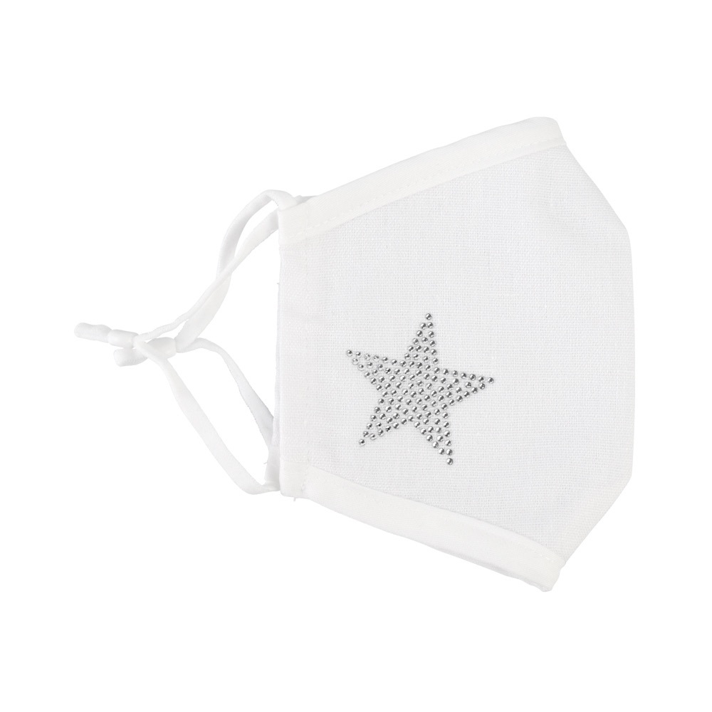 Cotton crystals mask
